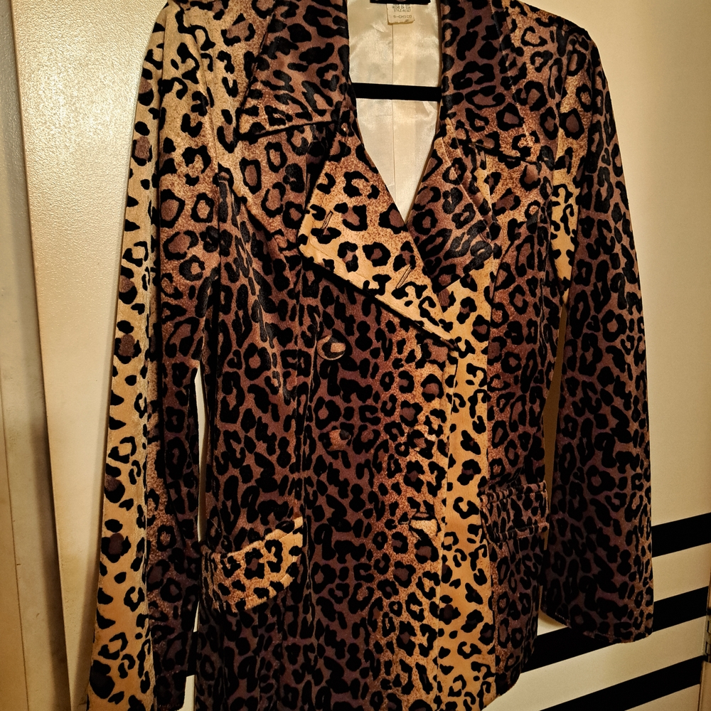 Sans Souci Leopard Print Blazer